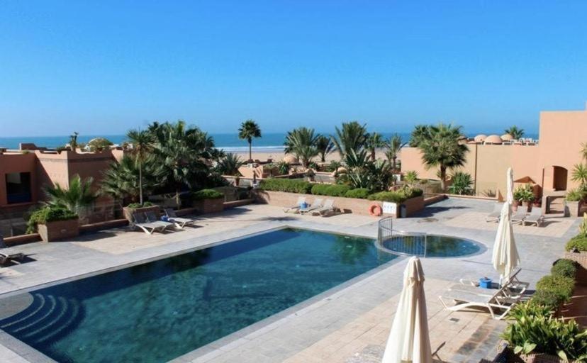 Paradis Plage Pieds Dans L'Eau - Superbe Appartement & Jaccuzi Agádír Exteriér fotografie